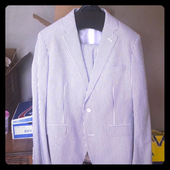 Bonobos seersucker suit